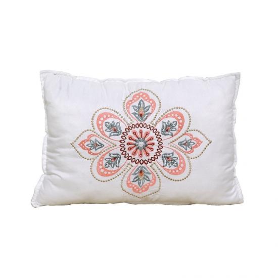 cxmicrotex Paisley King Size Microfiber Printed Quilted sarung bantal