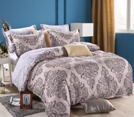 Cetak Set Cadar Set Sarung Duvet Eropah