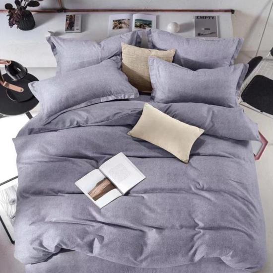 Set Sarung Duvet Cetakan Mudah Peralatan Tempat Tidur Lembut Selesa