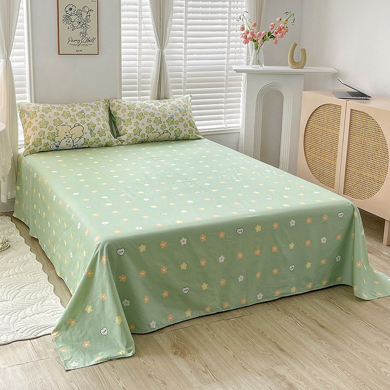 Set Cadar 100% Berus Microfiber Poliester Super King Dipasang Cadar Mewah
